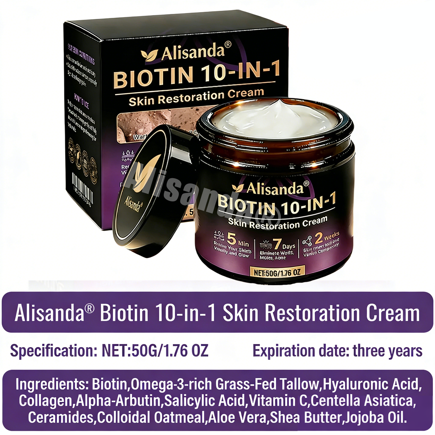 Age-Defying Biotin Skin Renewal Cream