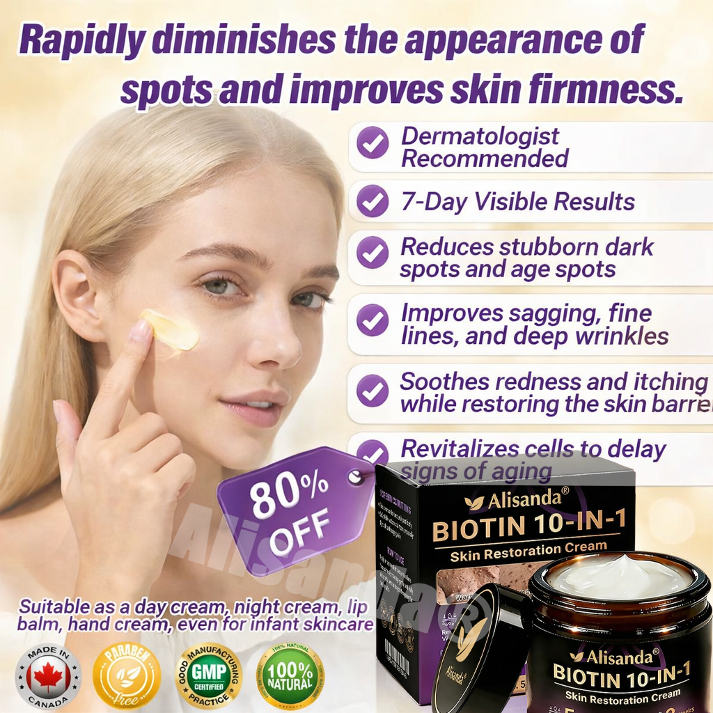 Age-Defying Biotin Skin Renewal Cream