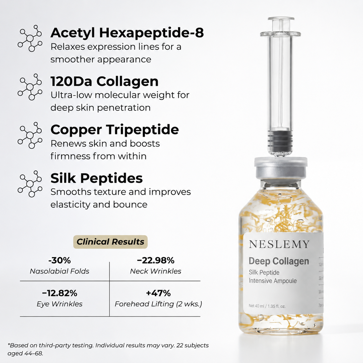 NESLEMY 3-in-1 Skin Renewal Ampoule Set