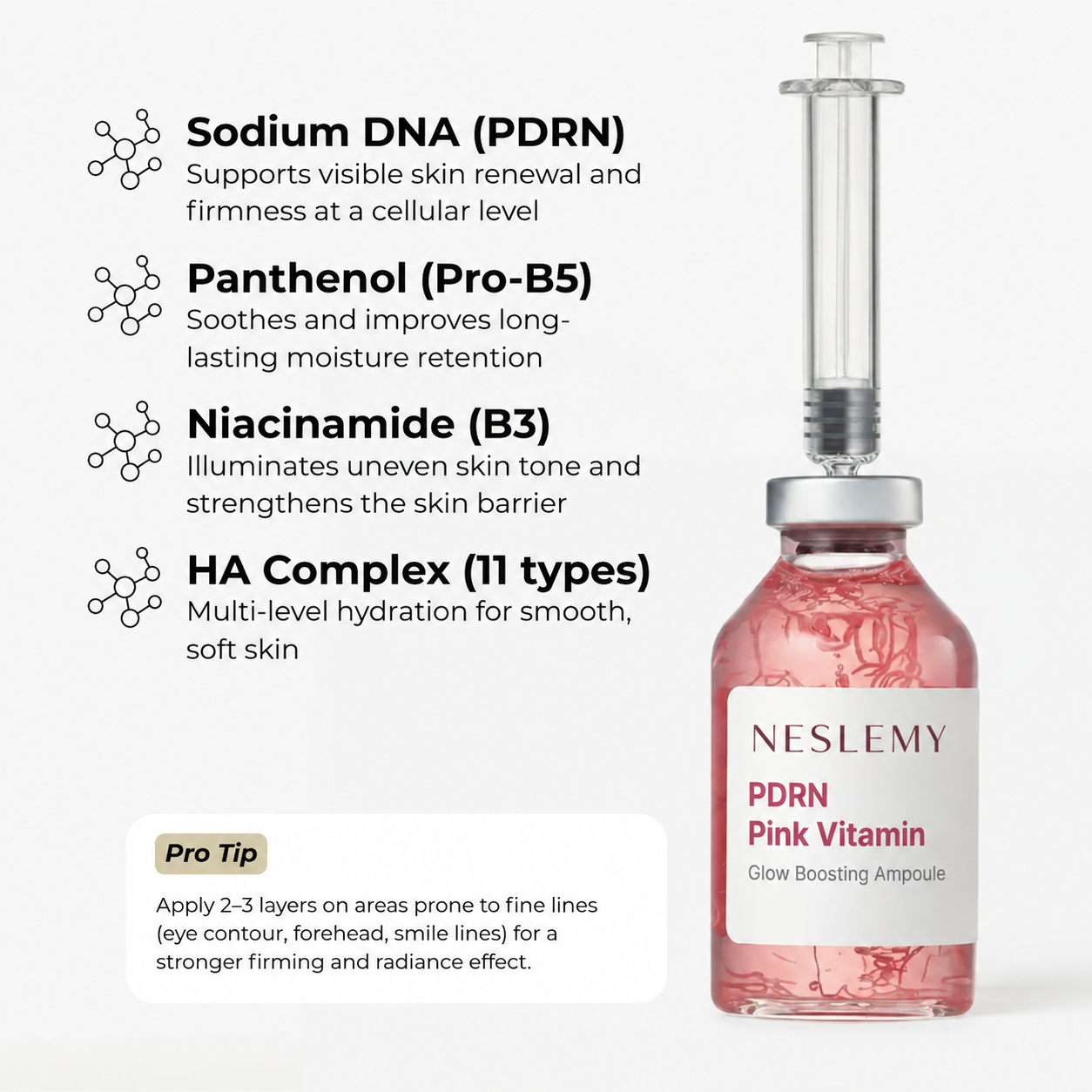 NESLEMY 3-in-1 Skin Renewal Ampoule Set