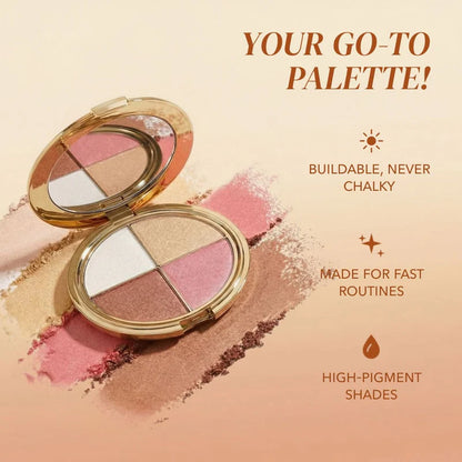 Glam in Seconds Eye & Cheek Palette