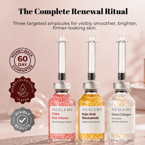 NESLEMY 3-in-1 Skin Renewal Ampoule Set